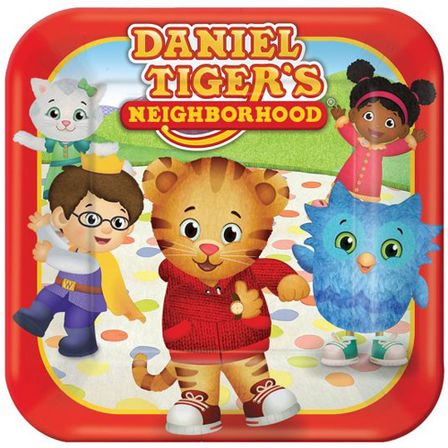 Daniel Tiger's Neighborhood Small Paper Plates (8ct)